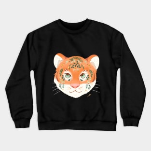 Blooming Tiger Crewneck Sweatshirt